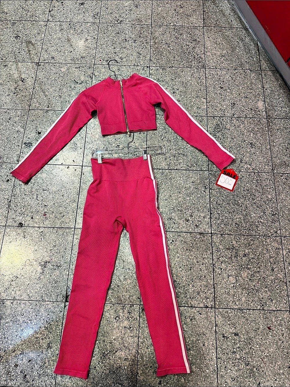 Pink Two-Piece Track Set NWT - Picture 1 of 2